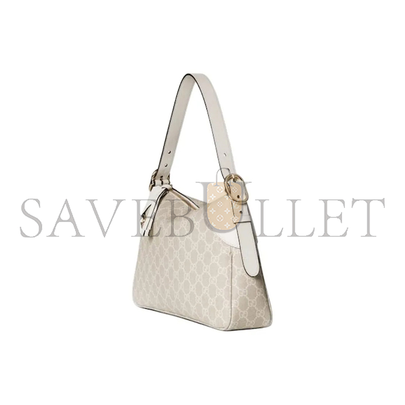 GUCC GG EMBLEM MEDIUM SHOULDER BAG 815216 (31.5*21*8cm)